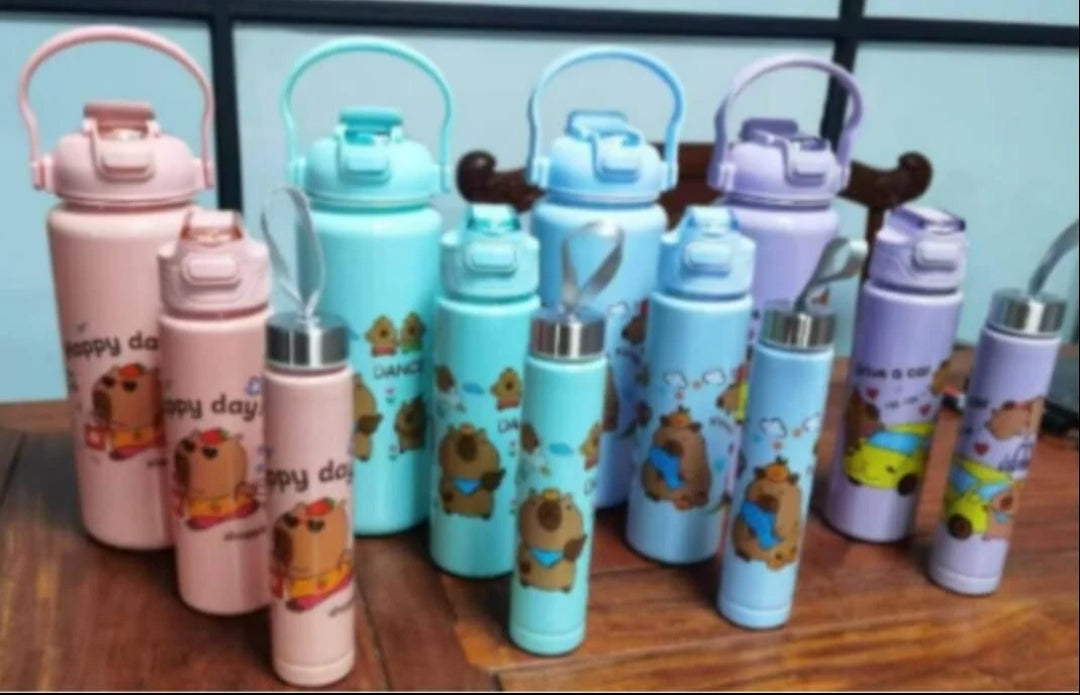 3 Piece Water Bottle Set