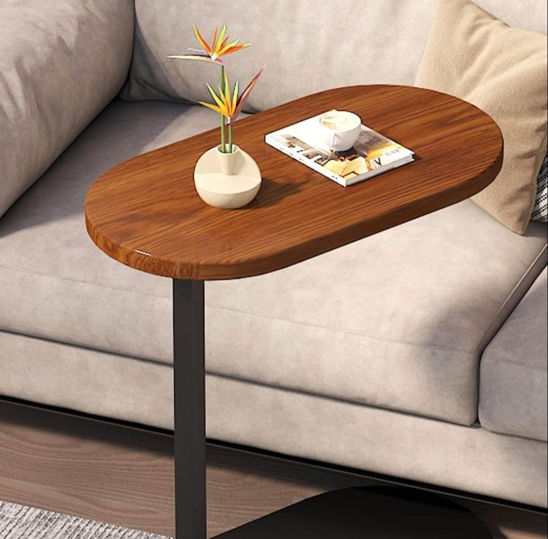 C Shaped Side Table