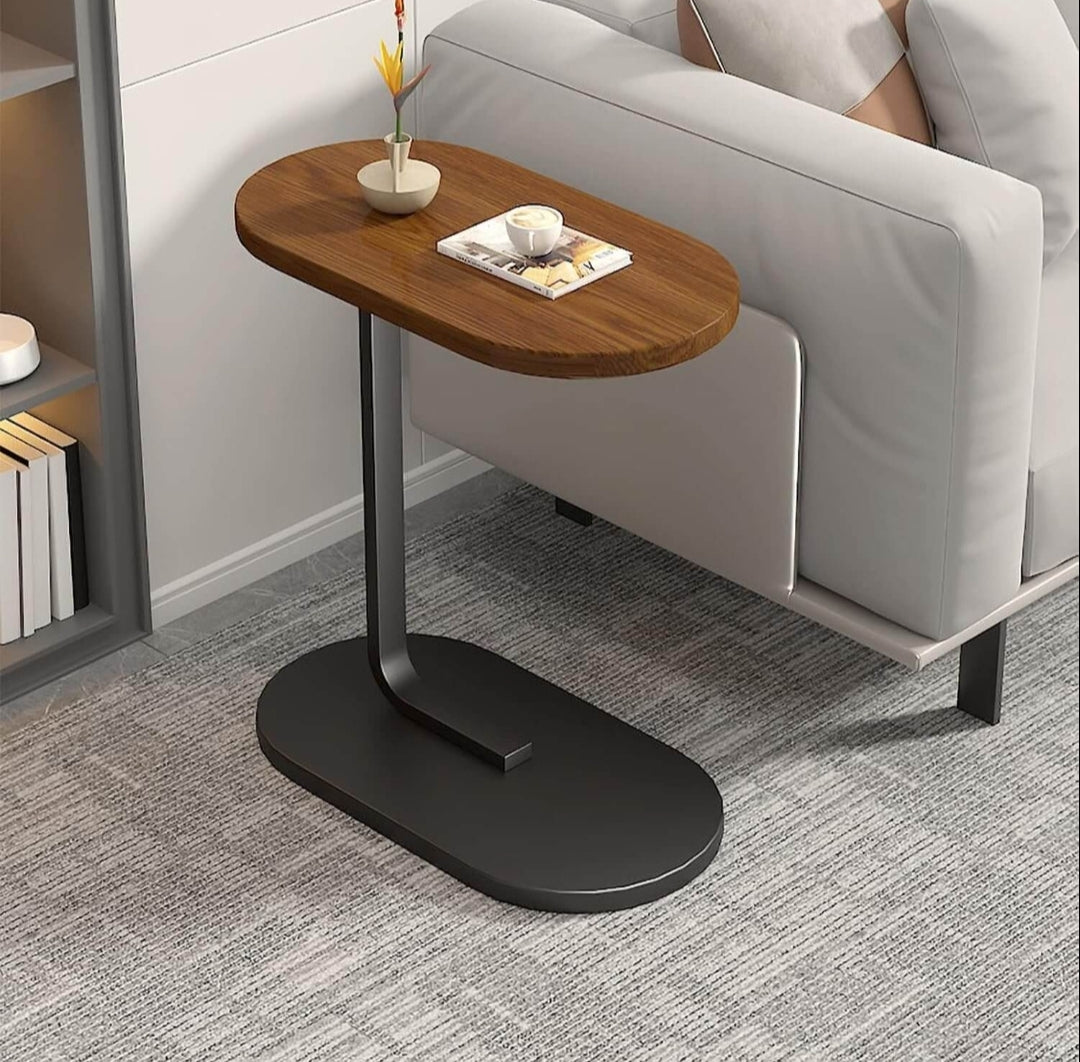 C Shaped Side Table