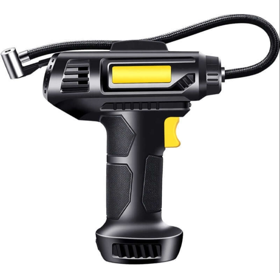 Portable Digital Tyre Inflator with Smart Pressure Display