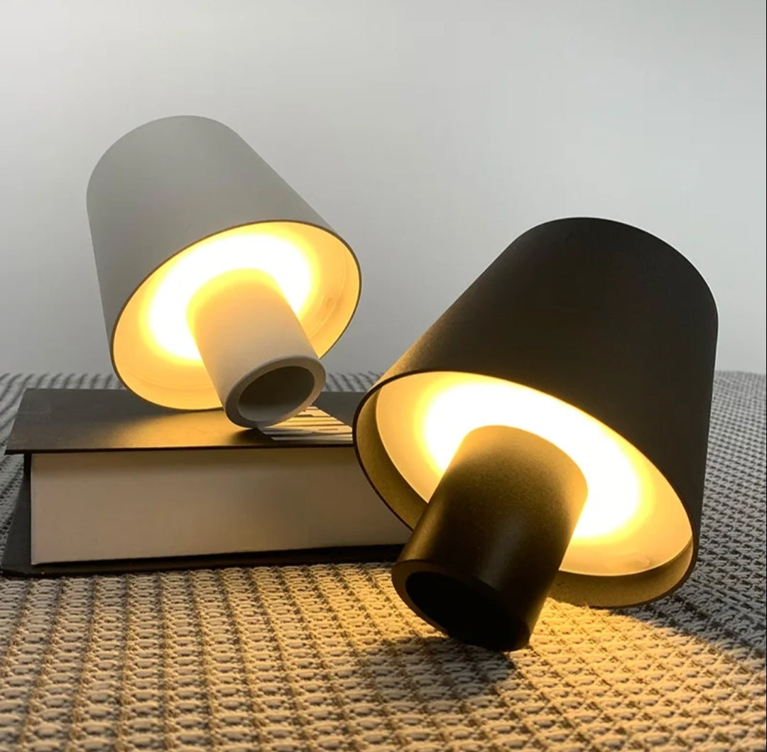 Portable LED Touch Table Lamp with Rechargeable Battery