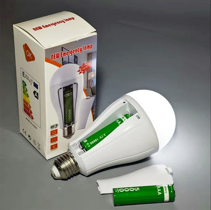 Rechargeable LED Emergency Bulb E27 with Backup Battery