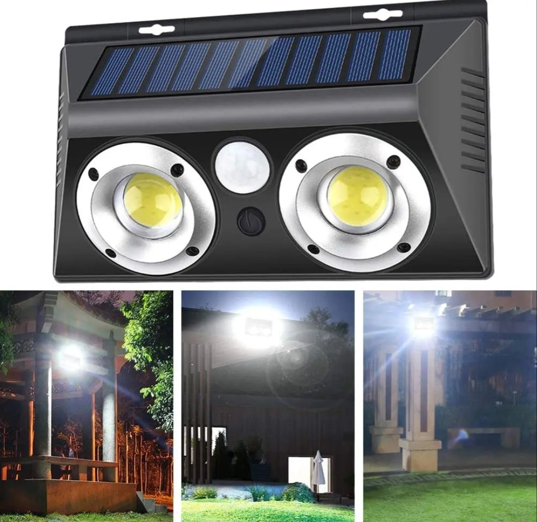 Solar Motion Sensor Security Flood Light