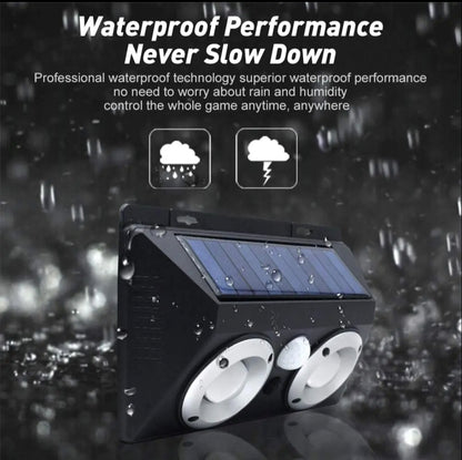 Solar Motion Sensor Security Flood Light