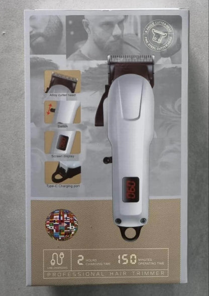 USB Rechargeable Hair Clipper Kit